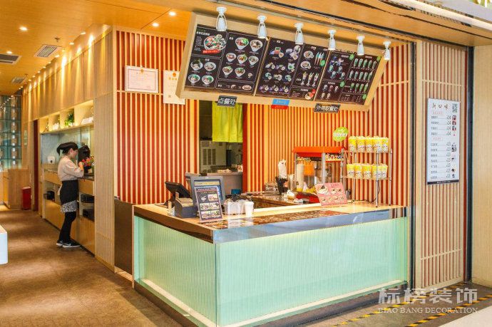 布蘭諾奶茶門店裝修奶茶店裝修公司怎樣選？